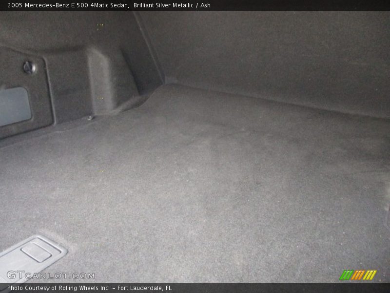 Brilliant Silver Metallic / Ash 2005 Mercedes-Benz E 500 4Matic Sedan