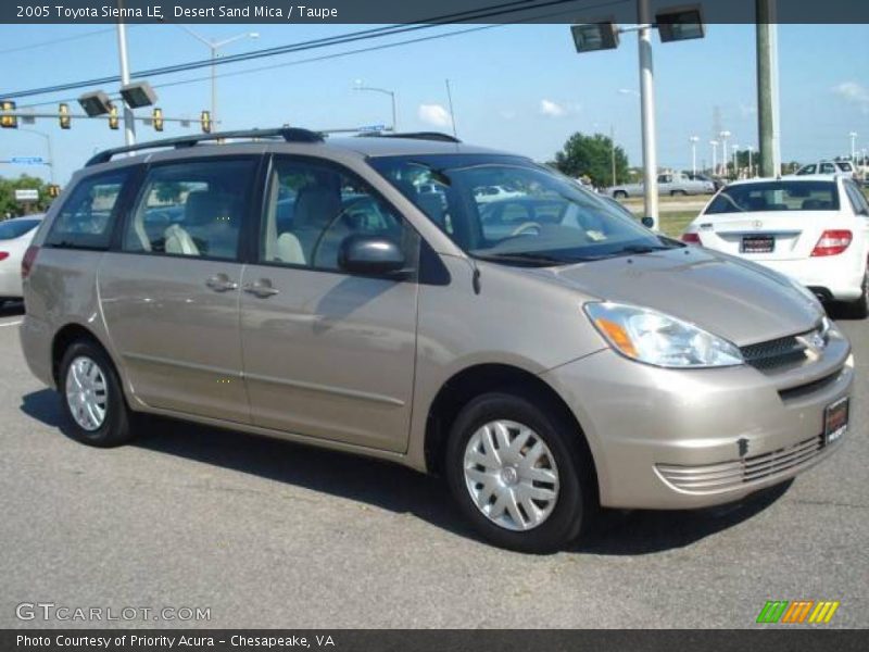 Desert Sand Mica / Taupe 2005 Toyota Sienna LE