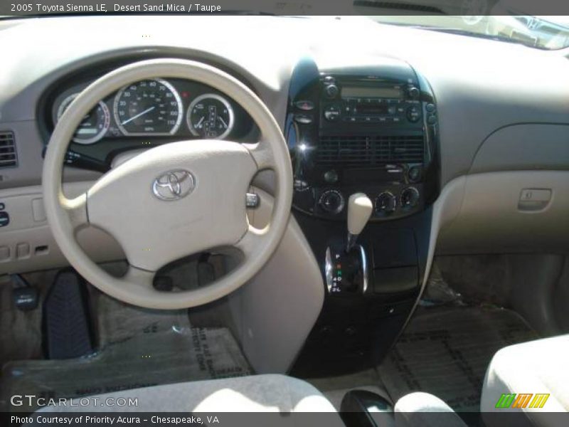 Desert Sand Mica / Taupe 2005 Toyota Sienna LE