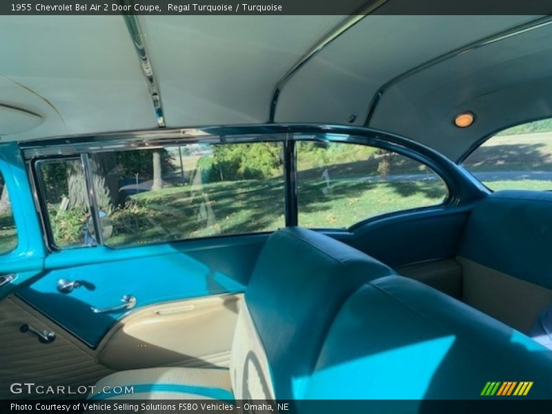 Regal Turquoise / Turquoise 1955 Chevrolet Bel Air 2 Door Coupe