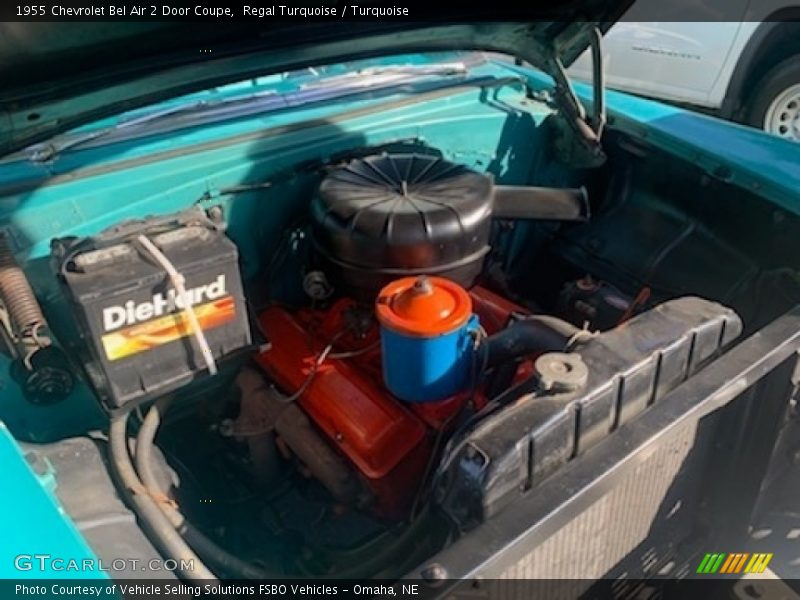 1955 Bel Air 2 Door Coupe Engine - 263 cid OHV 16-Valve V8