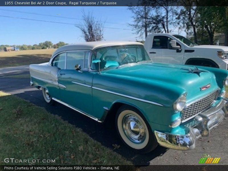  1955 Bel Air 2 Door Coupe Regal Turquoise