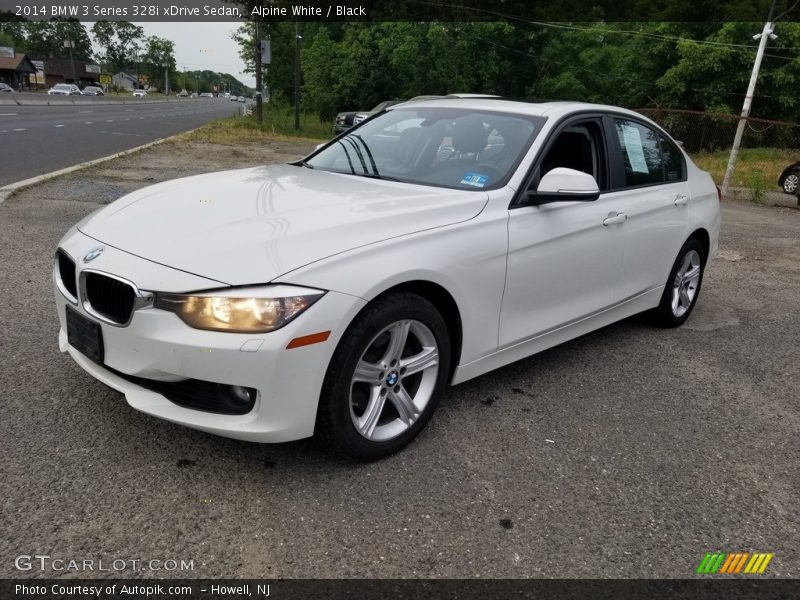 Alpine White / Black 2014 BMW 3 Series 328i xDrive Sedan
