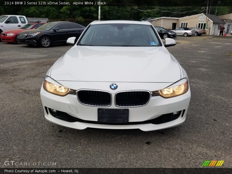 Alpine White / Black 2014 BMW 3 Series 328i xDrive Sedan