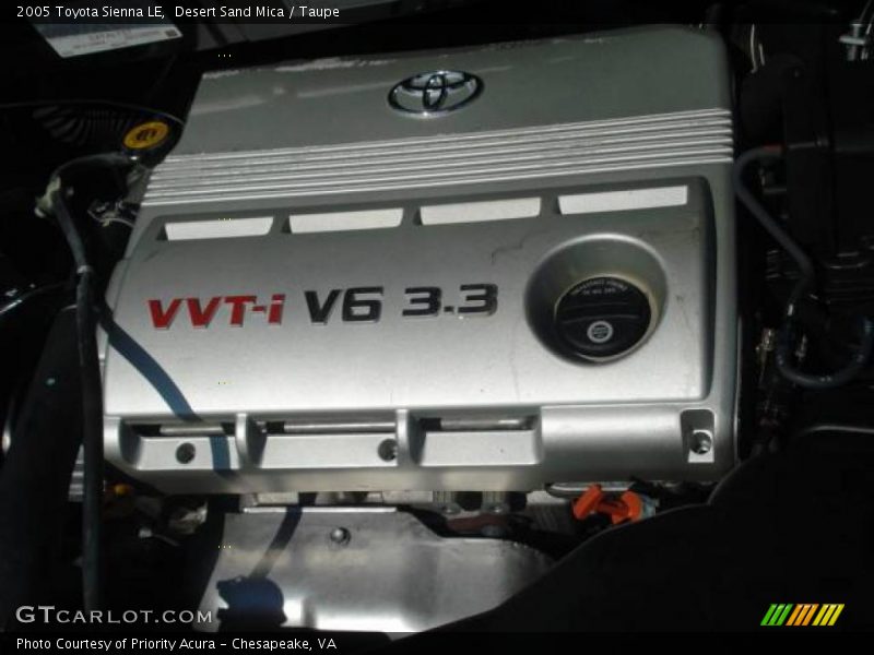 Desert Sand Mica / Taupe 2005 Toyota Sienna LE