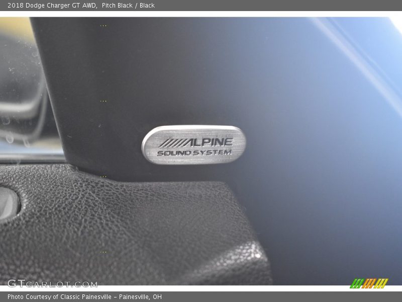 Pitch Black / Black 2018 Dodge Charger GT AWD