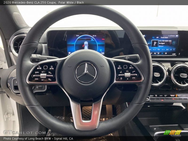 Polar White / Black 2020 Mercedes-Benz CLA 250 Coupe