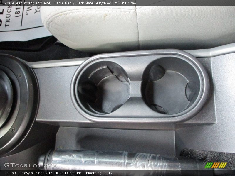 Flame Red / Dark Slate Gray/Medium Slate Gray 2009 Jeep Wrangler X 4x4