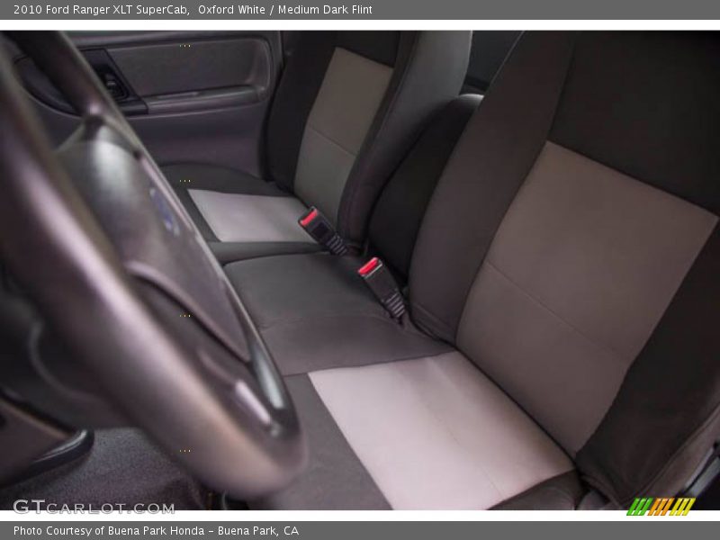Oxford White / Medium Dark Flint 2010 Ford Ranger XLT SuperCab