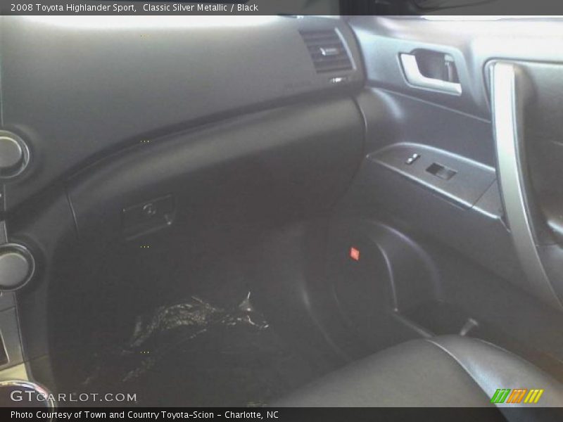 Classic Silver Metallic / Black 2008 Toyota Highlander Sport
