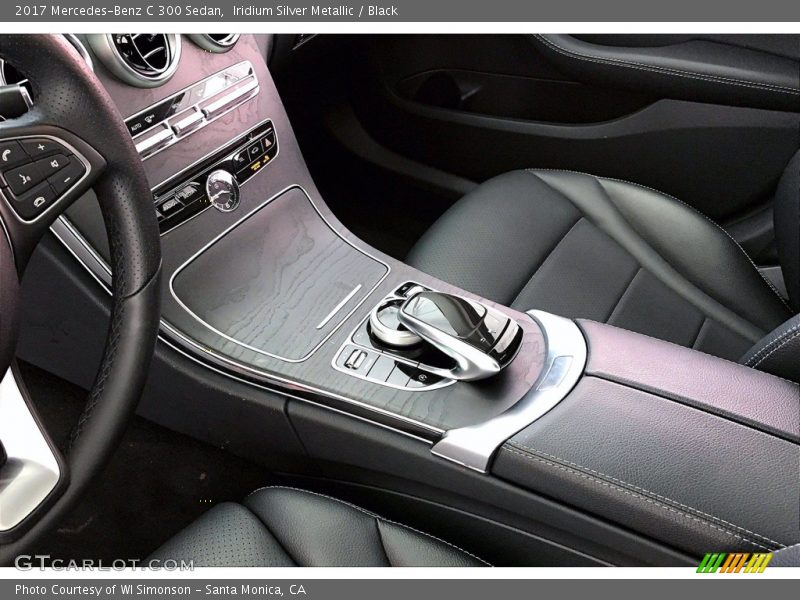 Iridium Silver Metallic / Black 2017 Mercedes-Benz C 300 Sedan