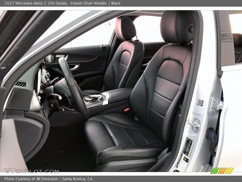 Iridium Silver Metallic / Black 2017 Mercedes-Benz C 300 Sedan