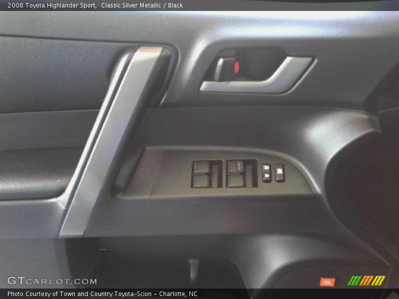 Classic Silver Metallic / Black 2008 Toyota Highlander Sport