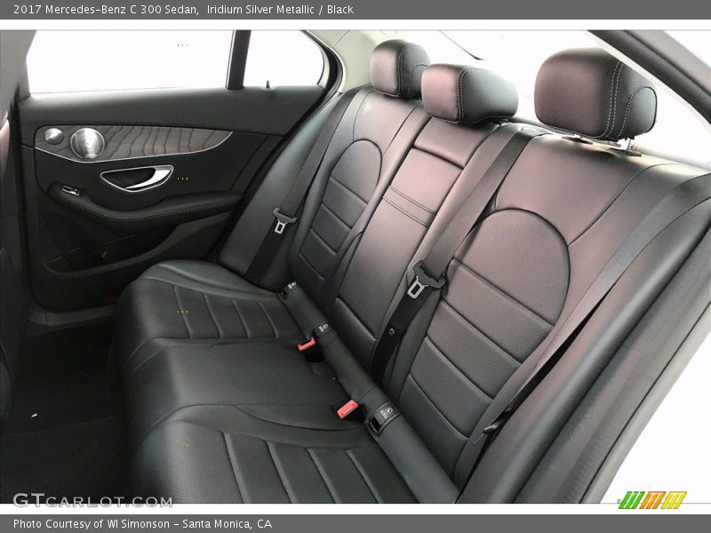 Iridium Silver Metallic / Black 2017 Mercedes-Benz C 300 Sedan