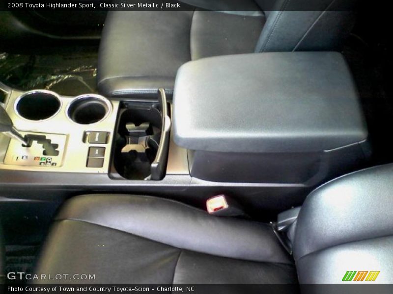 Classic Silver Metallic / Black 2008 Toyota Highlander Sport