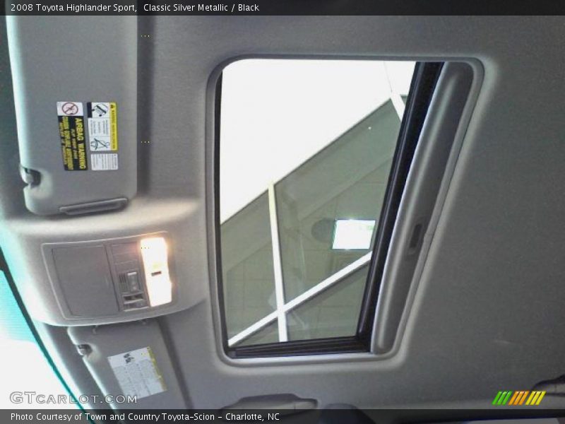 Classic Silver Metallic / Black 2008 Toyota Highlander Sport