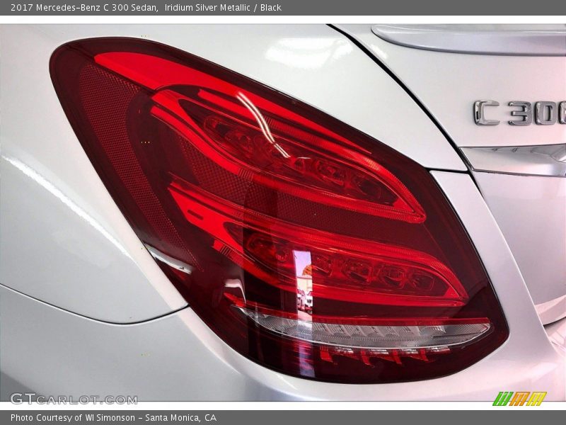 Iridium Silver Metallic / Black 2017 Mercedes-Benz C 300 Sedan