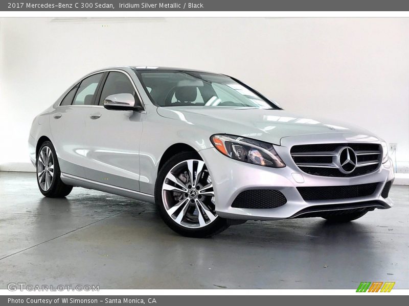 Iridium Silver Metallic / Black 2017 Mercedes-Benz C 300 Sedan