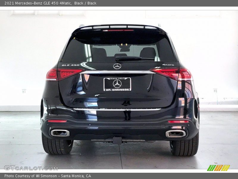 Black / Black 2021 Mercedes-Benz GLE 450 4Matic