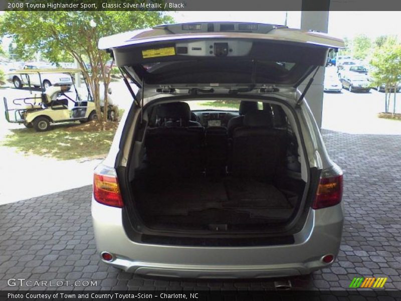 Classic Silver Metallic / Black 2008 Toyota Highlander Sport