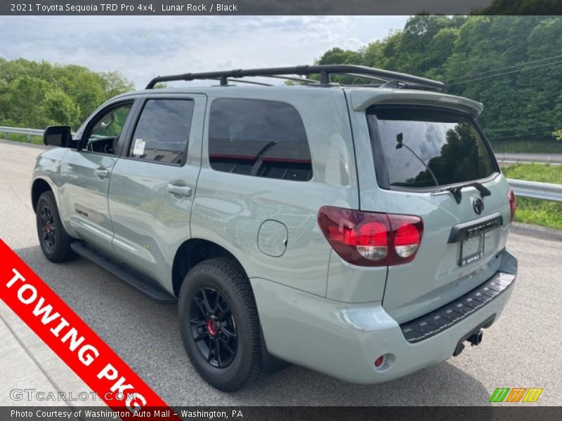 Lunar Rock / Black 2021 Toyota Sequoia TRD Pro 4x4