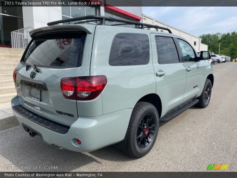 Lunar Rock / Black 2021 Toyota Sequoia TRD Pro 4x4