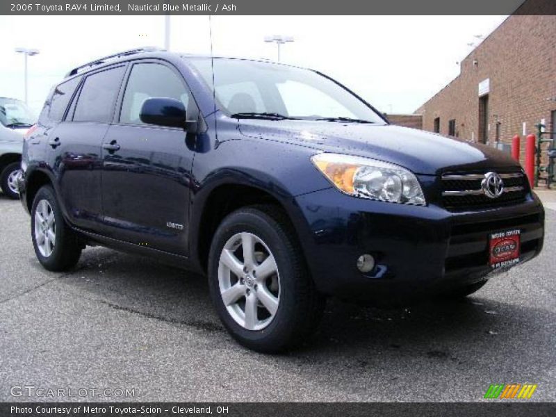 Nautical Blue Metallic / Ash 2006 Toyota RAV4 Limited