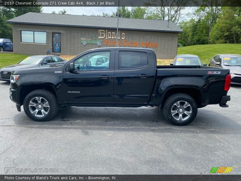 Black / Jet Black 2017 Chevrolet Colorado Z71 Crew Cab 4x4