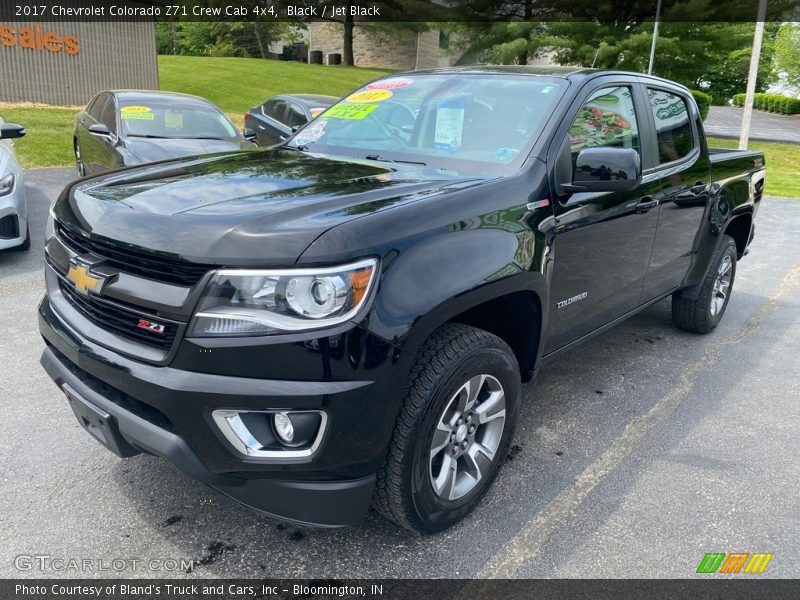 Black / Jet Black 2017 Chevrolet Colorado Z71 Crew Cab 4x4