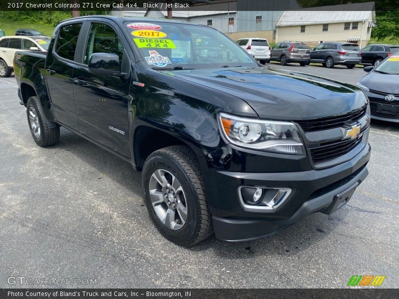 Black / Jet Black 2017 Chevrolet Colorado Z71 Crew Cab 4x4