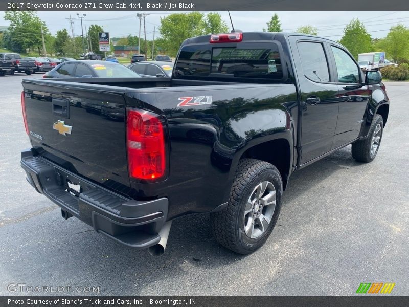 Black / Jet Black 2017 Chevrolet Colorado Z71 Crew Cab 4x4