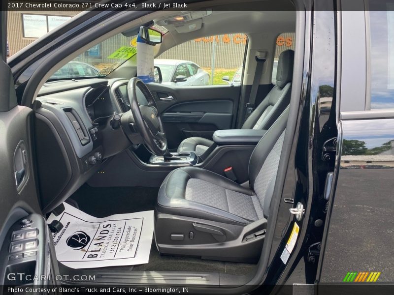 Black / Jet Black 2017 Chevrolet Colorado Z71 Crew Cab 4x4