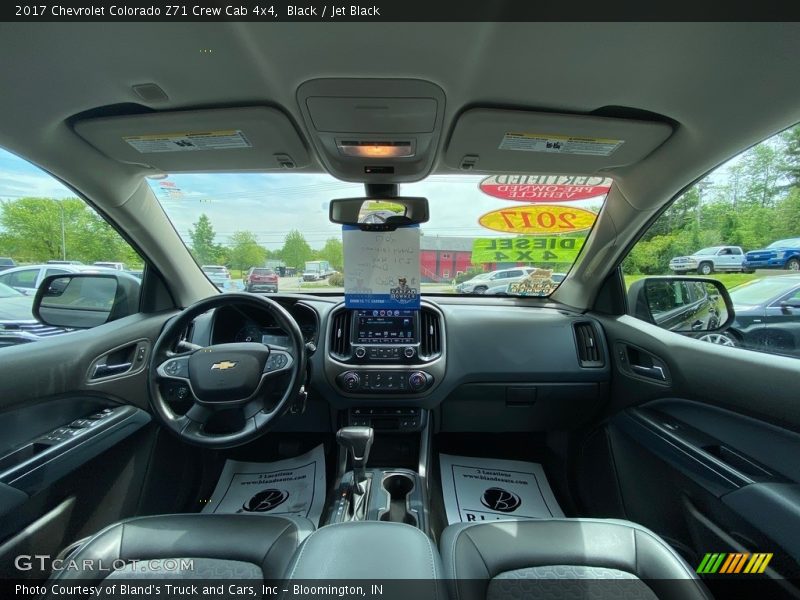 Black / Jet Black 2017 Chevrolet Colorado Z71 Crew Cab 4x4