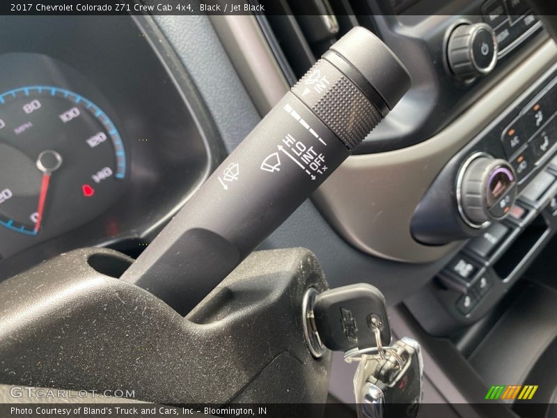 Black / Jet Black 2017 Chevrolet Colorado Z71 Crew Cab 4x4