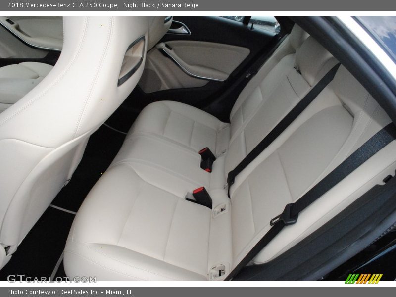 Night Black / Sahara Beige 2018 Mercedes-Benz CLA 250 Coupe