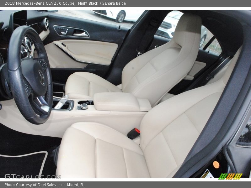 Night Black / Sahara Beige 2018 Mercedes-Benz CLA 250 Coupe