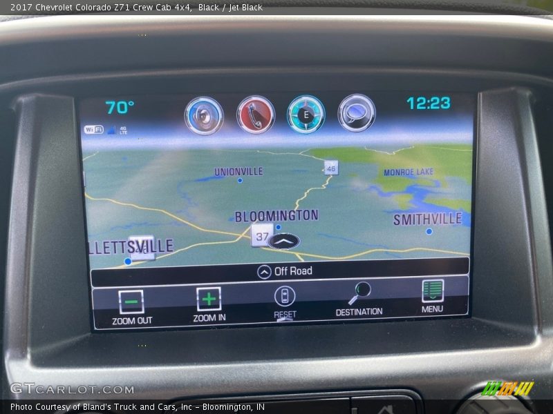 Black / Jet Black 2017 Chevrolet Colorado Z71 Crew Cab 4x4