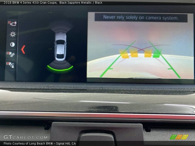 Black Sapphire Metallic / Black 2018 BMW 4 Series 430i Gran Coupe