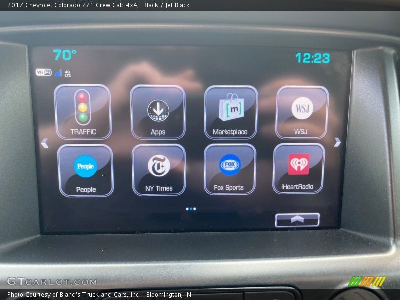 Black / Jet Black 2017 Chevrolet Colorado Z71 Crew Cab 4x4