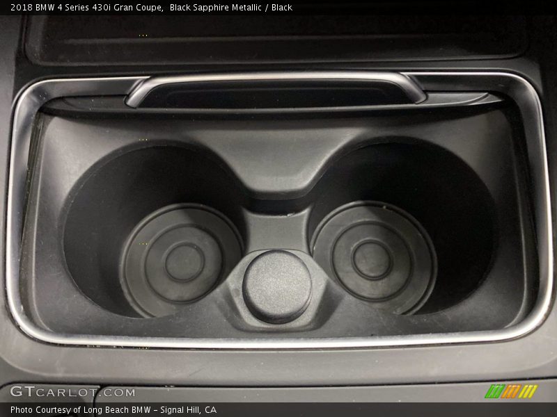 Black Sapphire Metallic / Black 2018 BMW 4 Series 430i Gran Coupe