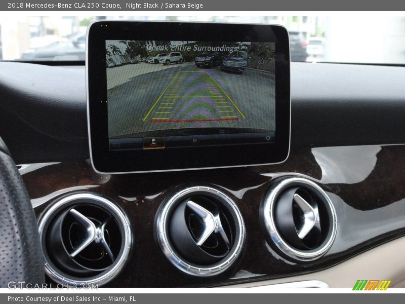 Night Black / Sahara Beige 2018 Mercedes-Benz CLA 250 Coupe