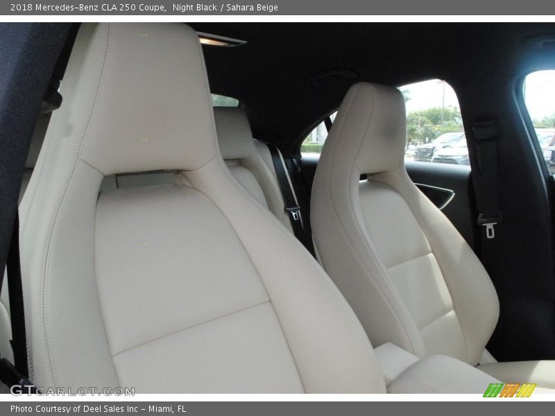 Night Black / Sahara Beige 2018 Mercedes-Benz CLA 250 Coupe