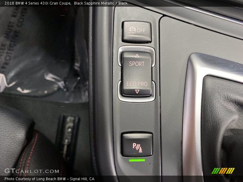 Black Sapphire Metallic / Black 2018 BMW 4 Series 430i Gran Coupe
