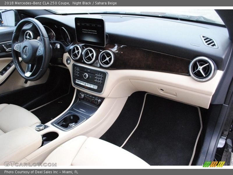 Night Black / Sahara Beige 2018 Mercedes-Benz CLA 250 Coupe