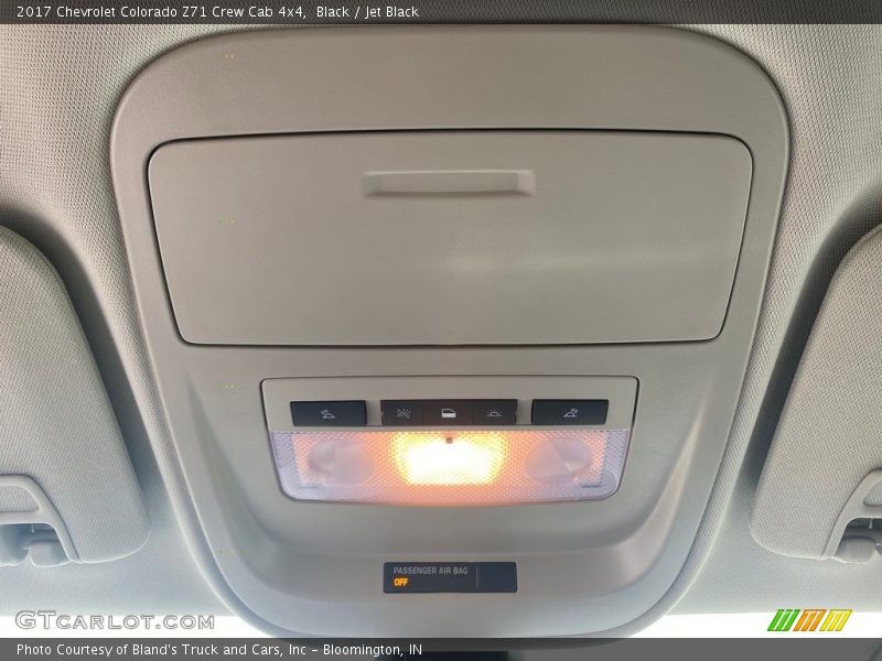 Black / Jet Black 2017 Chevrolet Colorado Z71 Crew Cab 4x4