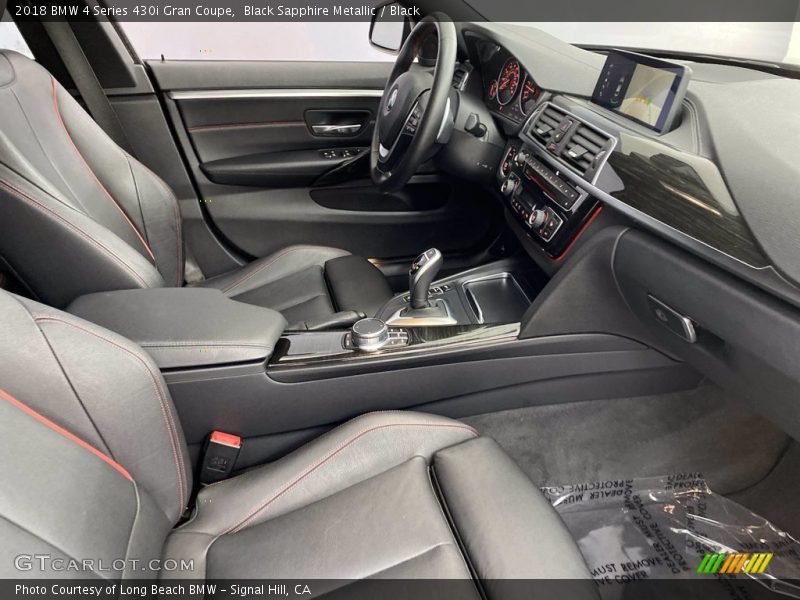 Black Sapphire Metallic / Black 2018 BMW 4 Series 430i Gran Coupe
