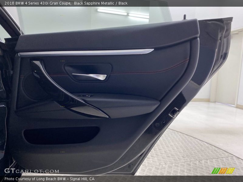 Black Sapphire Metallic / Black 2018 BMW 4 Series 430i Gran Coupe