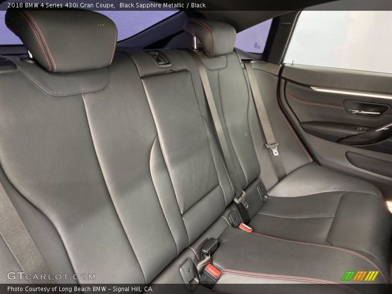 Black Sapphire Metallic / Black 2018 BMW 4 Series 430i Gran Coupe