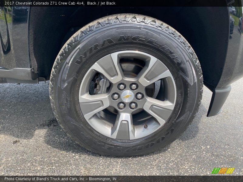 Black / Jet Black 2017 Chevrolet Colorado Z71 Crew Cab 4x4
