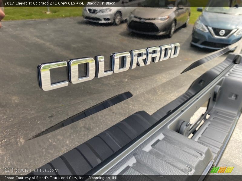 Black / Jet Black 2017 Chevrolet Colorado Z71 Crew Cab 4x4